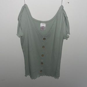 light green Tee shirt